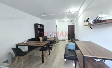 Oficina Moderna En El Corazón De Barranco – Con Estacionamiento