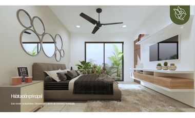 Venta departamento de 1 recamara en Temozón Norte Mérida