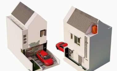 Rumah 2 Lantai ala Skandinavia dengan Halaman Luas di Bogor