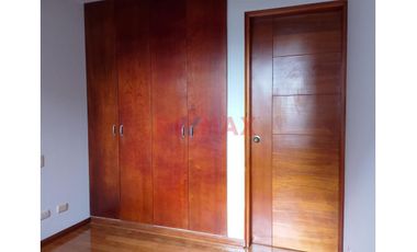 Se Alquila Departamento De 3 Habitaciones + Estudio En Velasco Astete Con Caminos Del Inca