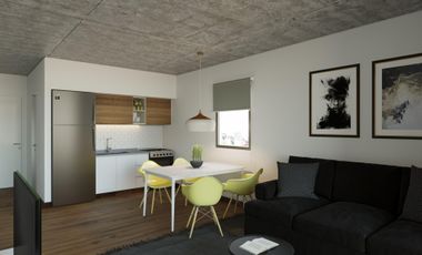 DEPARTAMENTOS  DE 2 AMBIENTES con parrilla en el balcón..descuento especial de CONTADO en mayo