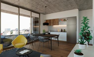 DEPARTAMENTOS  DE 2 AMBIENTES con parrilla en el balcón..descuento especial de CONTADO en mayo