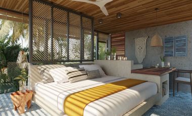 Lofts en con arquitectura innovadora de venta en Tulum.