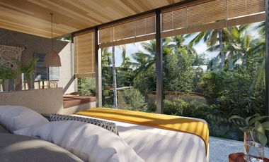 Lofts en con arquitectura innovadora de venta en Tulum.