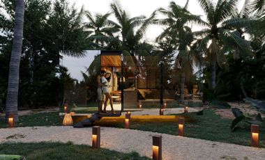Lofts en con arquitectura innovadora de venta en Tulum.