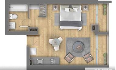 Departamento amoblado en arriendo, membrillar, Rancagua