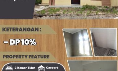 DIJUAL RUMAH MINIMALIS TYPE 45/121 DI JL.PASIR PUTIH, KAMPAR