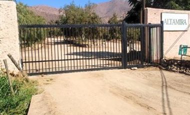 Parcela en Venta en Parcela en Altamira Condominio 5.939 mt Curacaví sin comisión