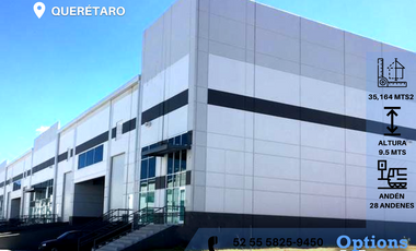 Incredible rental opportunity, warehouse in Querétaro