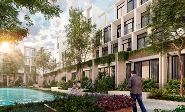 Departamento en venta planta baja Green Temozón Norte