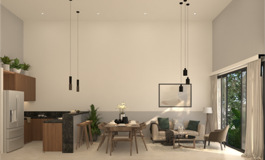 Departamento en venta planta baja Green Temozón Norte