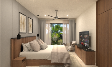Departamento en venta planta baja Green Temozón Norte