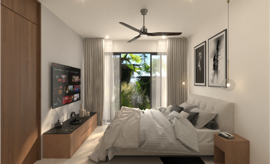 Departamento en venta planta baja Green Temozón Norte