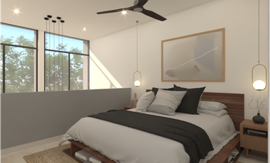Departamento en venta planta baja Green Temozón Norte