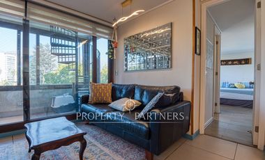 En Venta moderno departamento duplex en Ñuñoa. Preciosa azotea con vista a la cordillera!