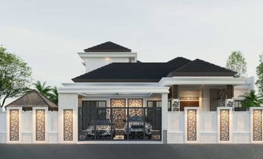 miliki rumah mewah full interior lengkap dengan kolam renang di jl cemara kipas komplek pemda