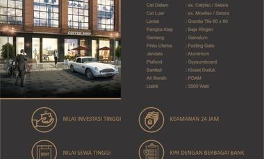 For sale 3 floor strategic shophouse in front of Gembiraloka Zoo