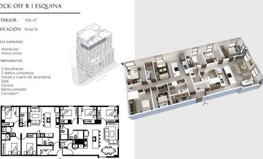 Departamento  en Venta en Roma Sur de Monterrey, N.L
