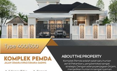 hunian elit exclusive bebas design konsep rumah di komplek pemda