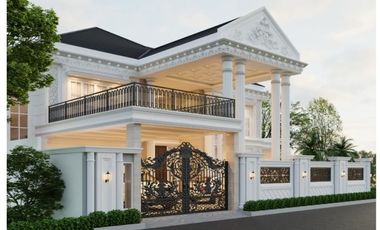 di jual rumah mewah full interior dan isi di jalan cemarah kipas komplek pemda pekanbaru