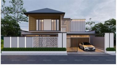 di jual rumah mewah full interior dan isi di jalan cemarah kipas komplek pemda pekanbaru