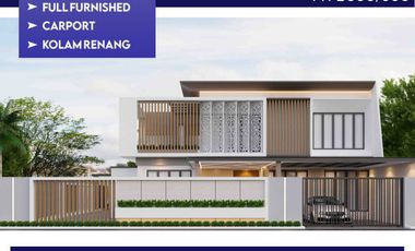 miliki rumah mewah full interior dan isi di jl cemara kipas komplek pemda kota pekanbaru