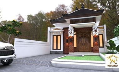 RUMAH ETNIK CANTIK MURAH DEKAT CANDI PLAOSAN SLEMAN