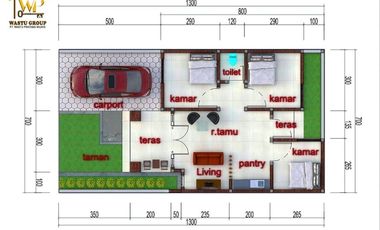 RUMAH ETNIK CANTIK MURAH DEKAT CANDI PLAOSAN SLEMAN