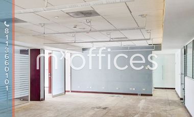 Amplia oficina acondicionada en renta de 1,100m2 en edificio zona Valle Ote