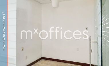 Amplia oficina acondicionada en renta de 1,100m2 en edificio zona Valle Ote