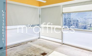 Amplia oficina acondicionada en renta de 1,100m2 en edificio zona Valle Ote