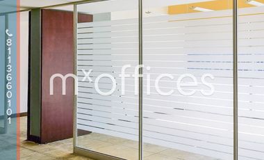 Amplia oficina acondicionada en renta de 1,100m2 en edificio zona Valle Ote