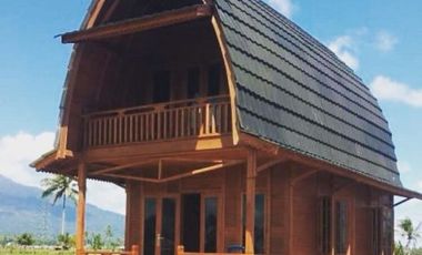 Rumah Kayu Tipe Lumbung Knockdown