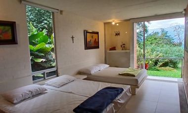 casa campestre en venta en la vega. Cod V8332