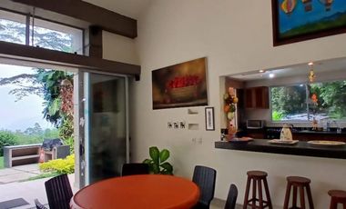 casa campestre en venta en la vega. Cod V8332