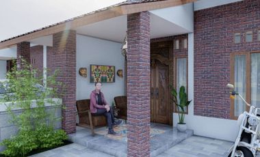 Rumah Siap Bangun Jawa Modern Bisa Credit