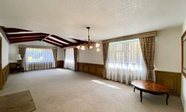 SE VENDE RESIDENCIA EN LOMAS DE VISTA HERMOSA, CUAJIMALPA