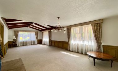 SE VENDE RESIDENCIA EN LOMAS DE VISTA HERMOSA, CUAJIMALPA