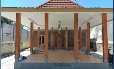 Rumah Joglo Jawa Prambanan Klaten Siap Huni, Yuk Cek Unitnya!
