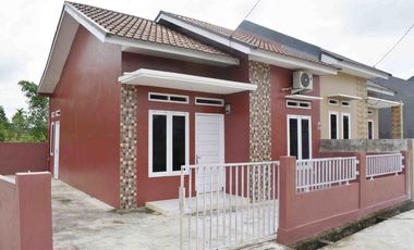 miliki rumah minimalis siap huni sudah ada pagar harga murah