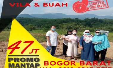 KAVLING TANAH VILA DAN BUAH MURAH AGROHILLS DI BOGOR (PROMO)