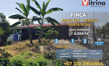 Finca en Arbeláez- Vereda Santa Rosa