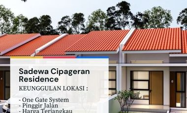 Jual rumah 1 lantai melong Cimahi Jawa barat