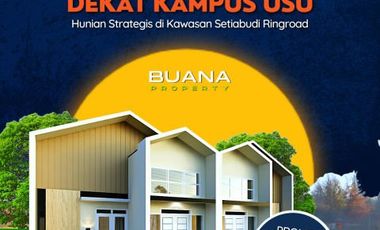 Rumah Cantik - Dekat USU Medan - Pasar 2 Setiabudi Medan