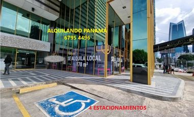 Se Alquila Excelente Local calle 50 17---- Mts $5,000,oo+Itbms