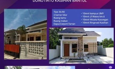 Promo januari 2021 rumah siap bangun murah di Yogyakarta dekat kampus UMY