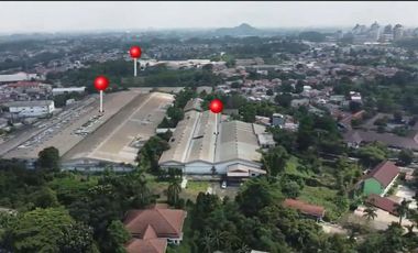 DIJUAL EXS PABRIK CIBINONG CITEUREUP BOGOR | LT 8,6 HA | Rp 250 MILYAR