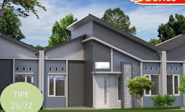 Rumah Dijual di Malang Tipe 25/72 Bebas Banjir Free Biaya
