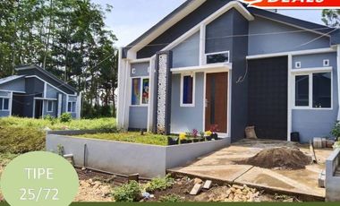 Rumah Dijual di Malang Tipe 25/72 Bebas Banjir Free Biaya