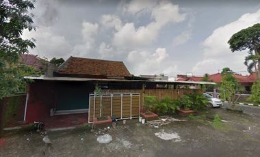 Tanah luas 438 m di jalan utama gayungsari bisa dibangun ruko atau kantor harga BU murah